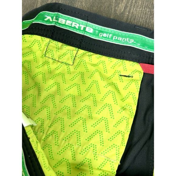Alberto Golf Shorts Mens 34 US (50 EU) Black Master Modern Fit Performance 3XDRY - Picture 5 of 9